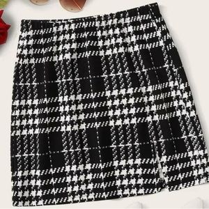 Plaid skirt